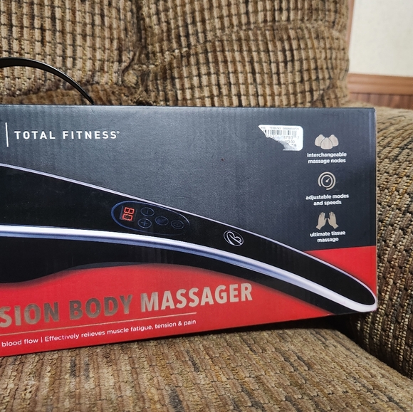 Bally Total Fitness Body Massager Multi- Node Percussion Deep Tissue Massage - Picture 3 of 10
